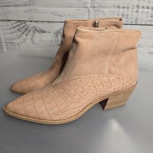 Louise et Cie Tan Ankle Boots